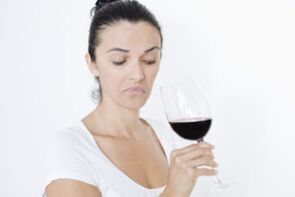 nő bort iszik, hogyan kell leszokni