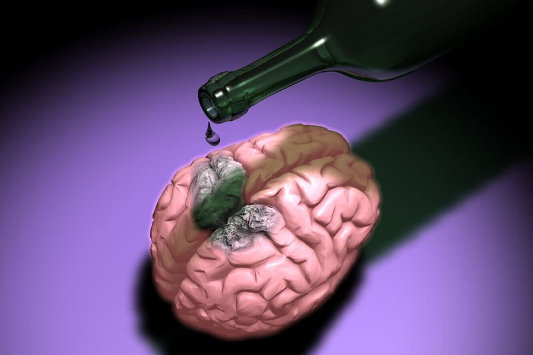hogyan hat az alkohol az agyra